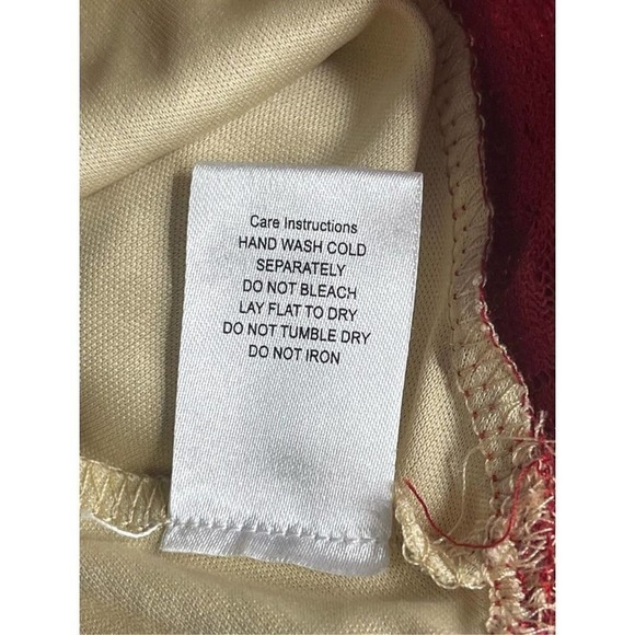 Emerald Sundae| Red Racerback Lace Glitter Party Dress JR’s ‎ XL NWT Whmsigoth - Picture 8 of 10